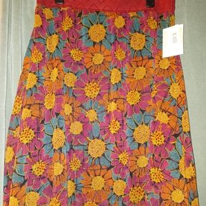 LulaRoe Lola Midi Skirt